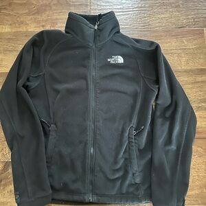 The North Face Black Full-Zip Fleece Jacket